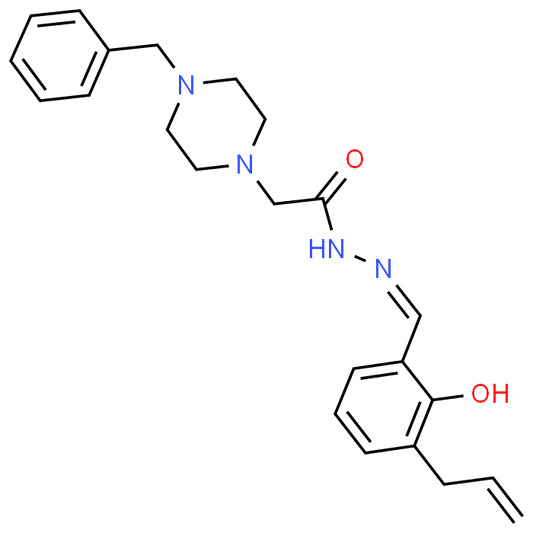 N'-(3-Allyl-2-hydroxybenzylidene)-2-(4-benzylpiperazin-1-yl)acetohydrazide