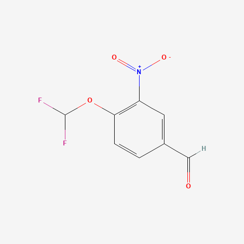 4-(Difluoromethoxy)-3-nitrobenzaldehyde