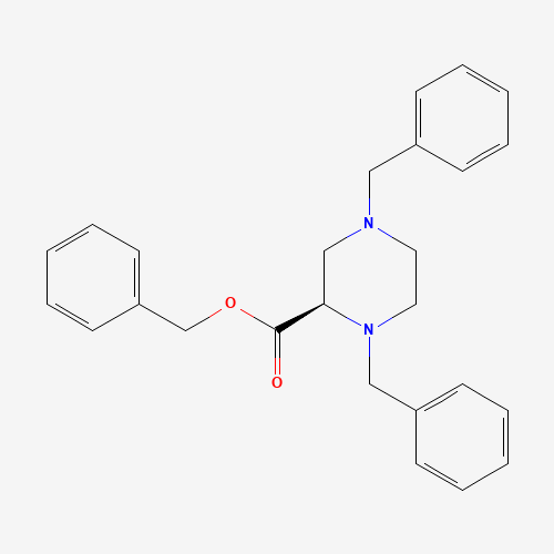 Benzyl (R)-1,4-dibenzylpiperazine-2-carboxylate