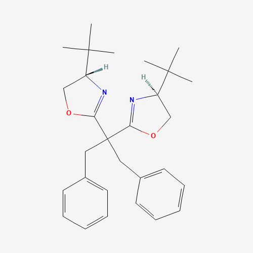 (4S,4'S)-2,2'-(1,3-Diphenylpropane-2,2-diyl)bis(4-(tert-butyl)-4,5-dihydrooxazole)