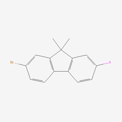 2-Bromo-7-iodo-9,9-dimethyl-9H-fluorene