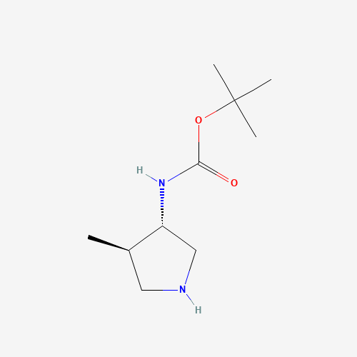 tert-Butyl ((3S,4R)-4-methylpyrrolidin-3-yl)carbamate