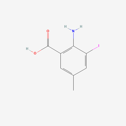 2-Amino-3-iodo-5-methylbenzoic acid