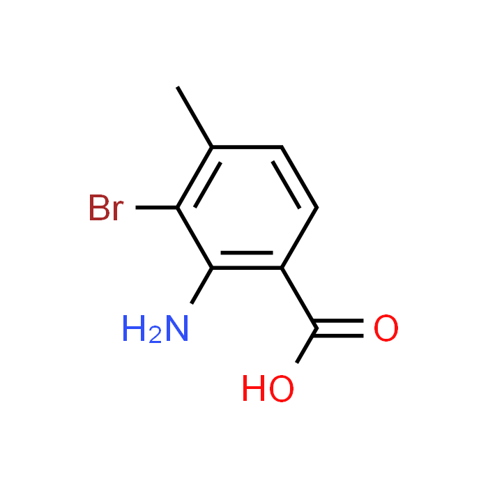 2-Amino-3-bromo-4-methylbenzoic acid