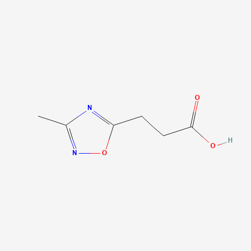 3-(3-Methyl-1,2,4-oxadiazol-5-yl)propanoic acid
