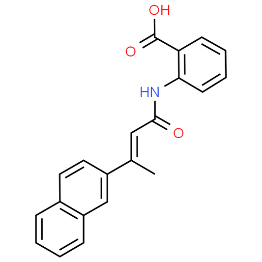 (E)-2-(3-(Naphthalen-2-yl)but-2-enamido)benzoic acid