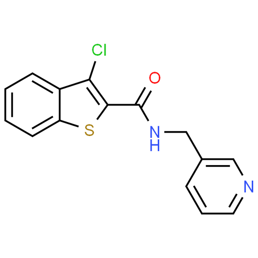 3-Chloro-N-(pyridin-3-ylmethyl)benzo[b]thiophene-2-carboxamide