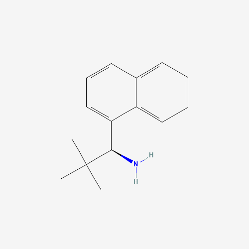 (S)-2,2-Dimethyl-1-(naphthalen-1-yl)propan-1-amine