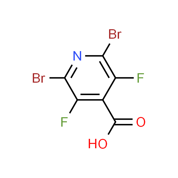 2,6-Dibromo-3,5-difluoroisonicotinic acid