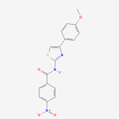N-(4-(4-Methoxyphenyl)thiazol-2-yl)-4-nitrobenzamide