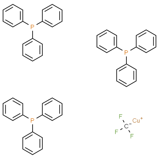 (Trifluoromethyl)tris(triphenylphosphoranyl)copper