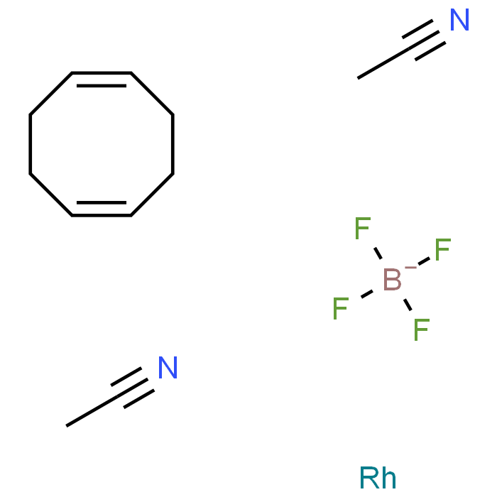 Bis(acetonitrile)(1,5-cyclooctadiene)rhodium(I)tetrafluoroborate