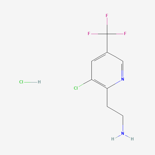 2-(3-Chloro-5-(trifluoromethyl)pyridin-2-yl)ethanamine hydrochloride - Achmem