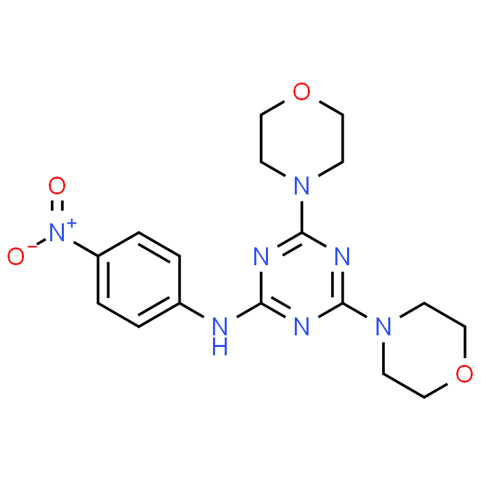 4,6-Dimorpholino-N-(4-nitrophenyl)-1,3,5-triazin-2-amine