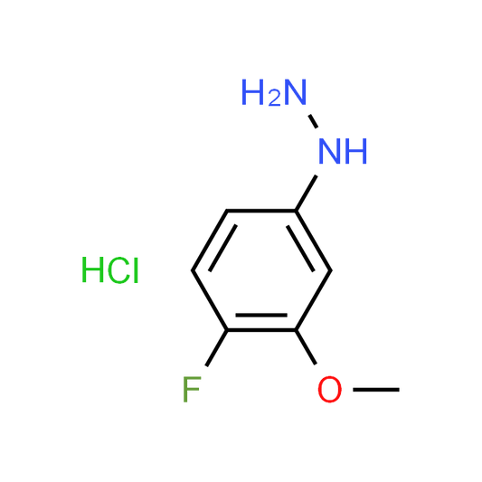 (4-Fluoro-3-methoxyphenyl)hydrazine hydrochloride