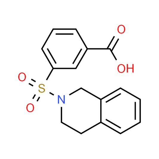 3-((3,4-Dihydroisoquinolin-2(1H)-yl)sulfonyl)benzoic acid