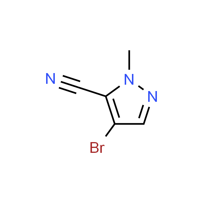 4-Bromo-1-methyl-1H-pyrazole-5-carbonitrile