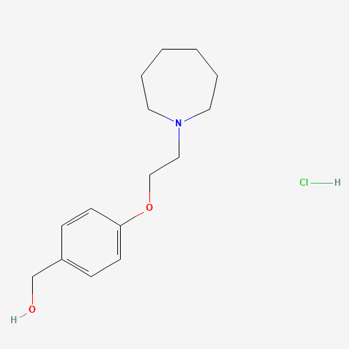 (4-(2-(Azepan-1-yl)ethoxy)phenyl)methanol hydrochloride