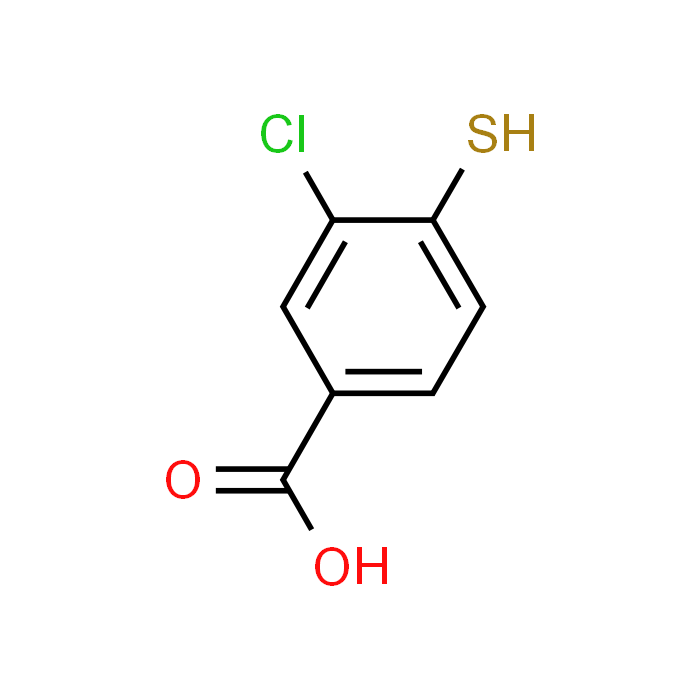 3-Chloro-4-sulfanylbenzoic acid