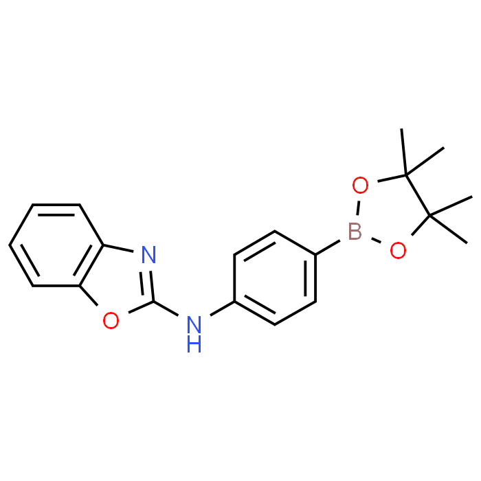 N-(4-(4,4,5,5-Tetramethyl-1,3,2-dioxaborolan-2-yl)phenyl)benzo[d]oxazol-2-amine