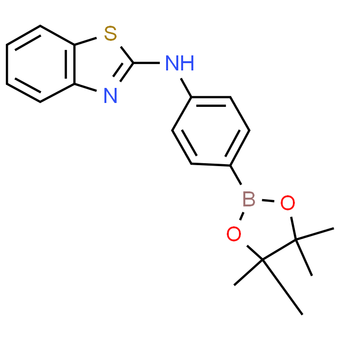 N-(4-(4,4,5,5-Tetramethyl-1,3,2-dioxaborolan-2-yl)phenyl)benzo[d]thiazol-2-amine