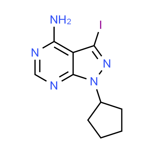 1-Cyclopentyl-3-iodo-1H-pyrazolo[3,4-d]pyrimidin-4-amine