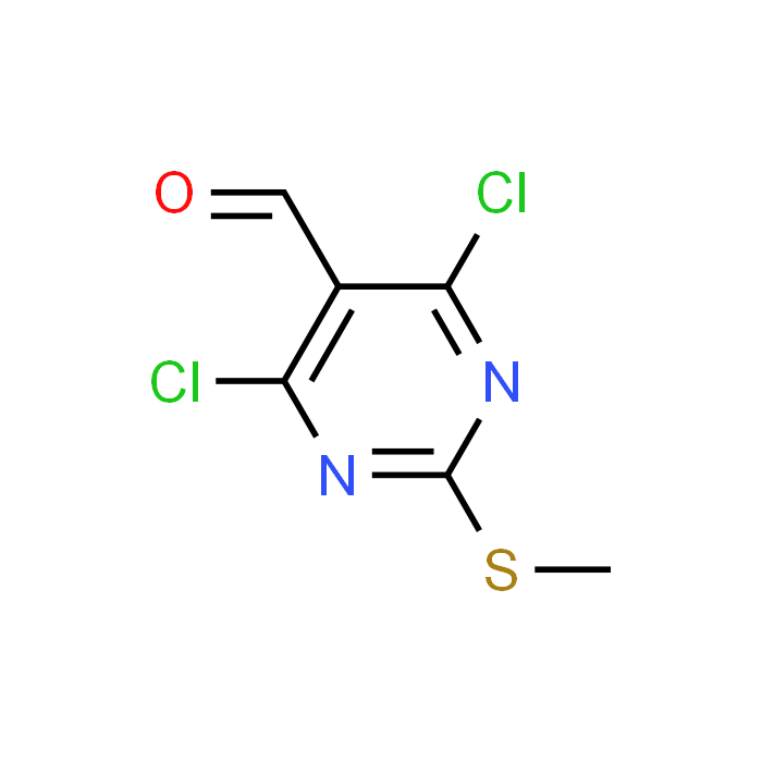 4,6-Dichloro-2-(methylthio)pyrimidine-5-carbaldehyde