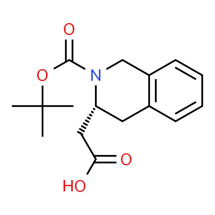 (R)-2-(2-(tert-Butoxycarbonyl)-1,2,3,4-tetrahydroisoquinolin-3-yl)acetic acid