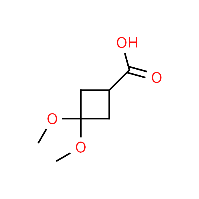 3,3-Dimethoxycyclobutanecarboxylic acid