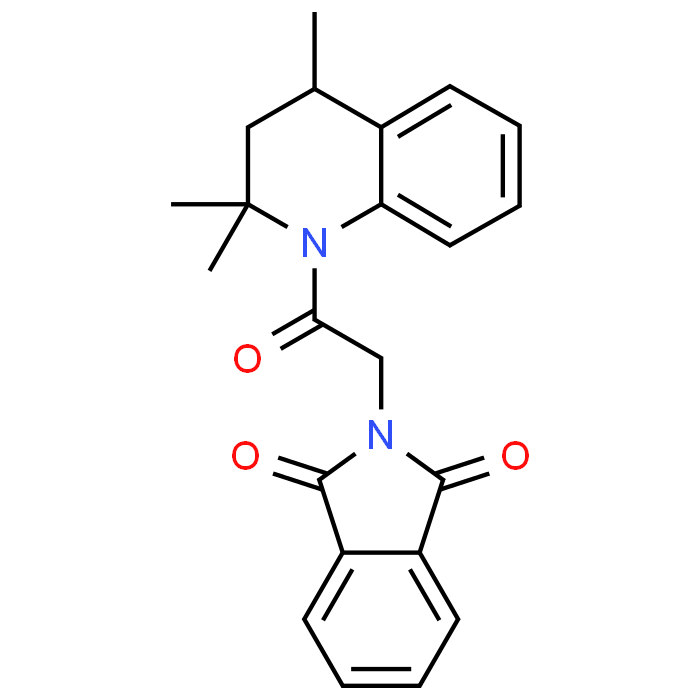 2-(2-Oxo-2-(2,2,4-trimethyl-3,4-dihydroquinolin-1(2H)-yl)ethyl)isoindoline-1,3-dione