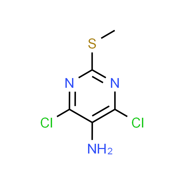 4,6-Dichloro-2-(methylthio)pyrimidin-5-amine