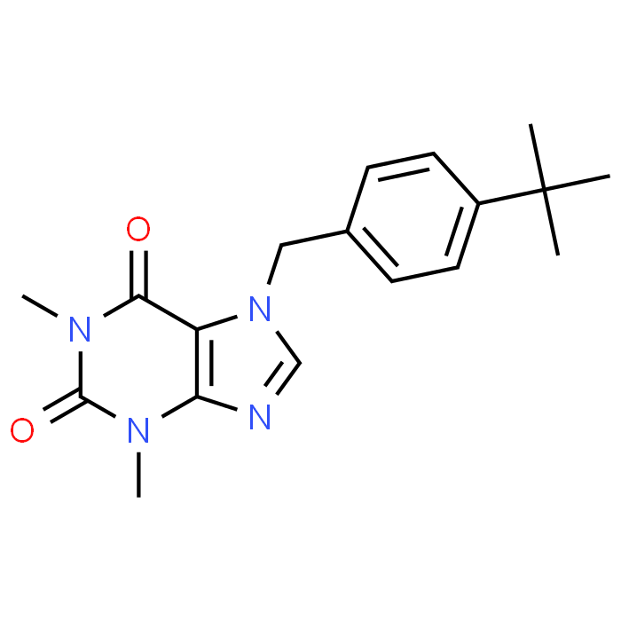 7-(4-(tert-Butyl)benzyl)-1,3-dimethyl-1H-purine-2,6(3H,7H)-dione