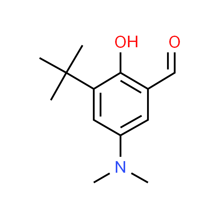 3-(tert-Butyl)-5-(dimethylamino)-2-hydroxybenzaldehyde