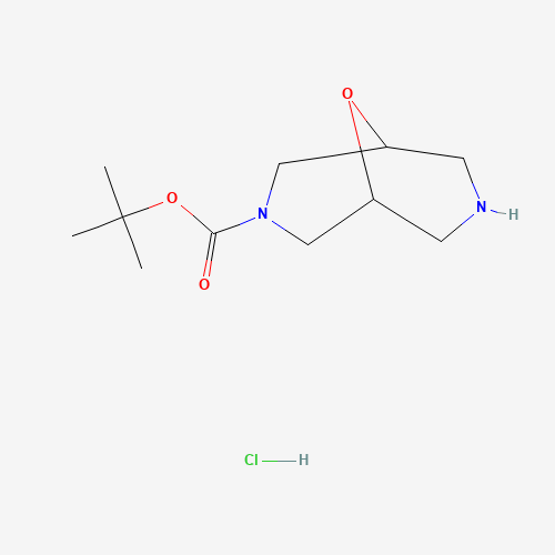 tert-Butyl 9-oxa-3,7-diazabicyclo[3.3.1]nonane-3-carboxylate hydrochloride