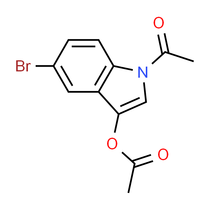 1-Acetyl-5-bromo-1H-indol-3-yl acetate