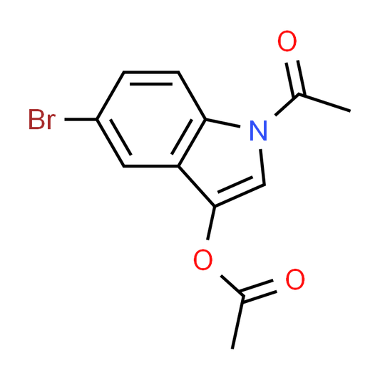 1-Acetyl-5-bromo-1H-indol-3-yl acetate