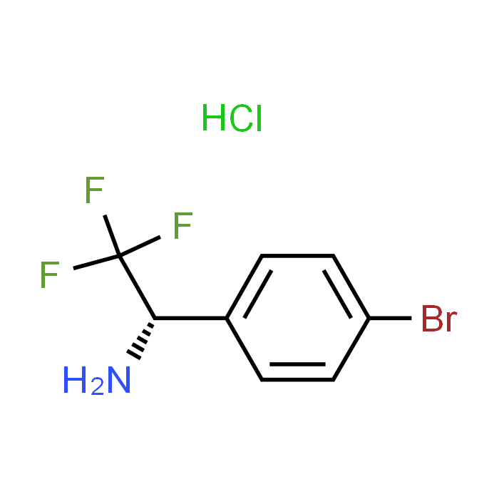 (S)-1-(4-Bromophenyl)-2,2,2-trifluoroethanamine hydrochloride