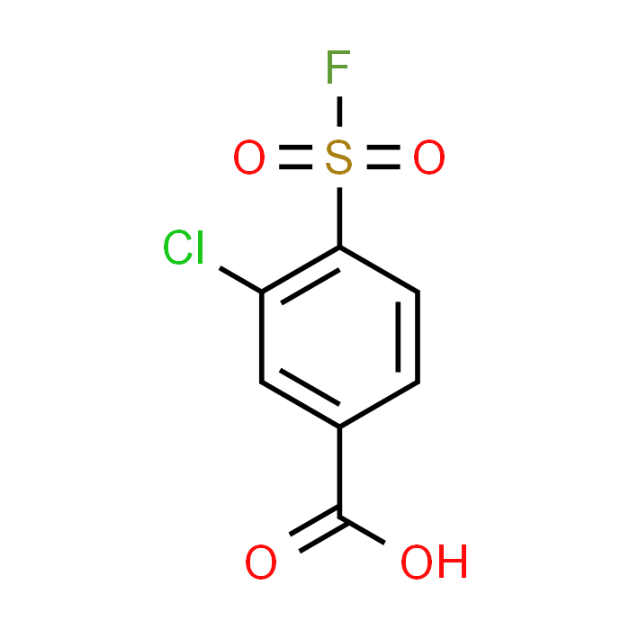 3-Chloro-4-(fluorosulfonyl)benzoic acid