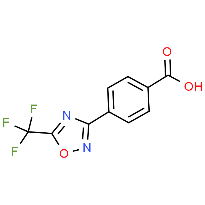 4-(5-(Trifluoromethyl)-1,2,4-oxadiazol-3-yl)benzoic acid
