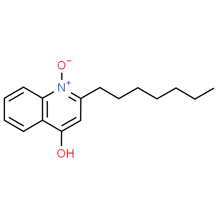 2-Heptyl-4-hydroxyquinolin-1-ium-1-olate