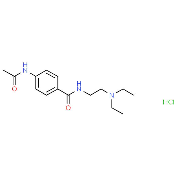 4-Acetamido-N-(2-(diethylamino)ethyl)benzamide hydrochloride