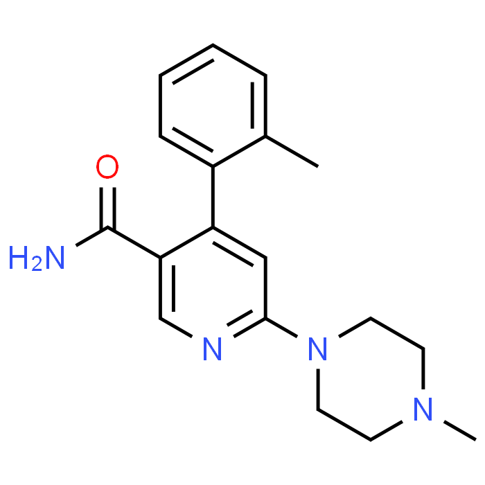 6-(4-Methylpiperazin-1-yl)-4-(o-tolyl)nicotinamide