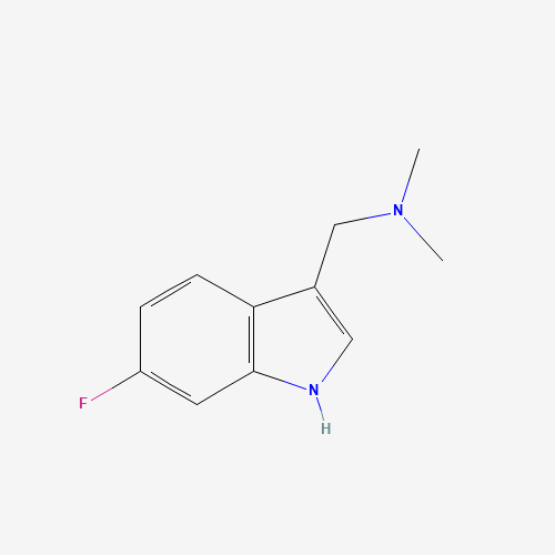 1-(6-Fluoro-1H-indol-3-yl)-N,N-dimethylmethanamine