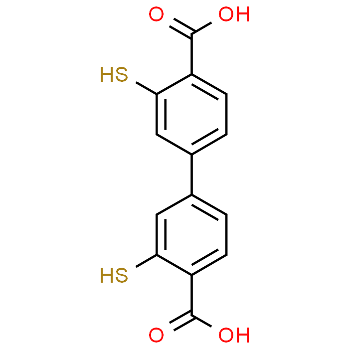 3,3'-Dimercapto-[1,1'-biphenyl]-4,4'-dicarboxylic acid - Achmem
