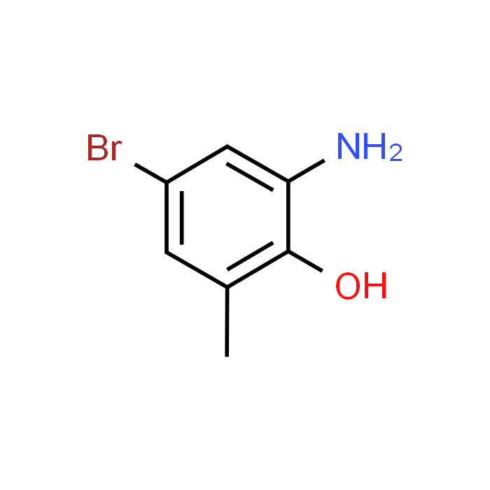 2-Amino-4-bromo-6-methylphenol