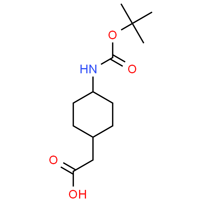 2-(4-((tert-Butoxycarbonyl)amino)cyclohexyl)acetic acid