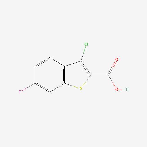 3-Chloro-6-fluorobenzo[b]thiophene-2-carboxylic acid