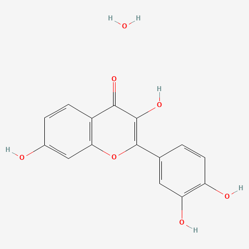 2-(3,4-Dihydroxyphenyl)-3,7-dihydroxy-4H-chromen-4-one hydrate(1:x)