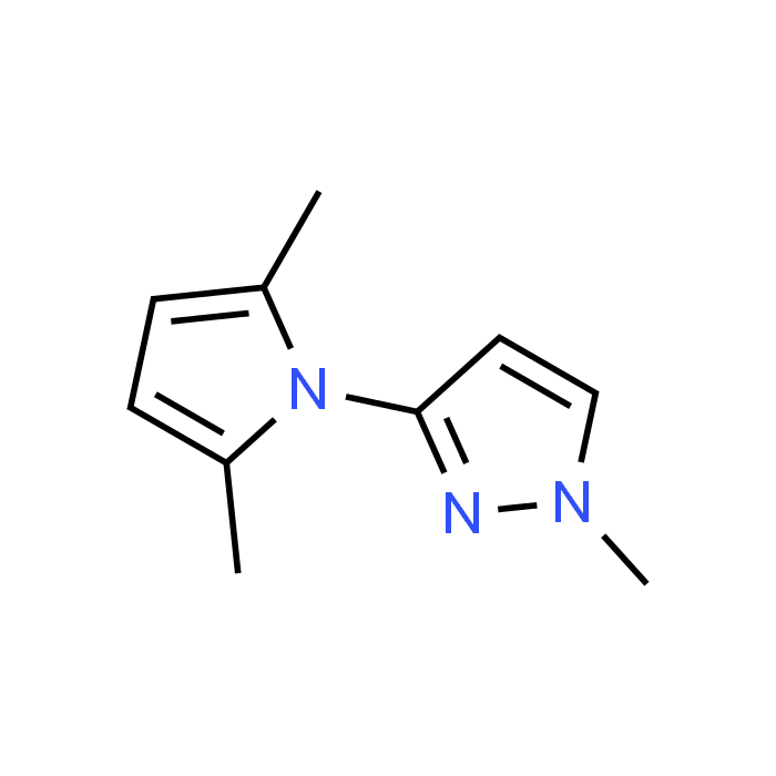 3-(2,5-Dimethyl-1H-pyrrol-1-yl)-1-methyl-1H-pyrazole