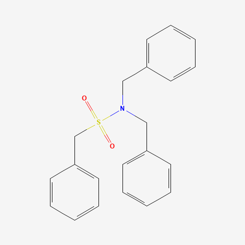 N,N-Dibenzyl-1-phenylmethanesulfonamide